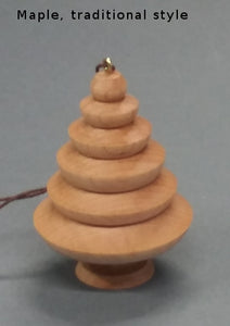 Wooden Trees Ornament
